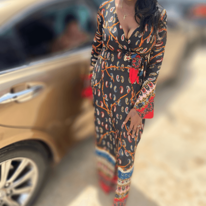 Cheap wrap dress online in Lagos